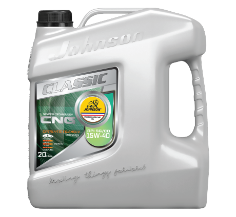 Johnson CNG Classic 20 LTR 15W-40